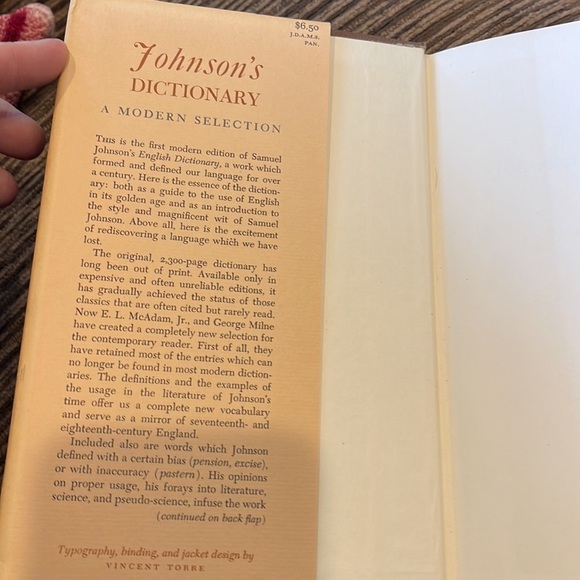Johnson's Dictionary: A Modern Selection - Picture 5 of 7